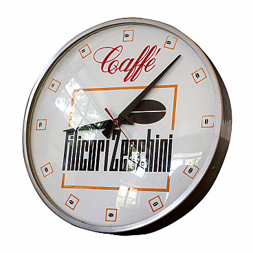Wall clock from Filicori e Zecchini dairy, Italy, '60s or '70s