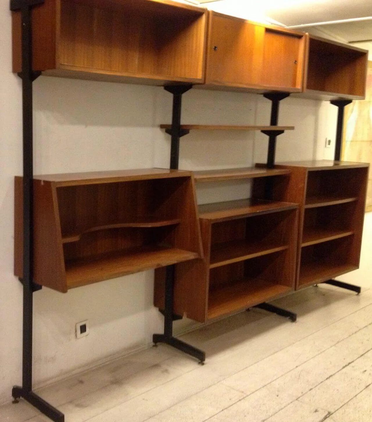 Large Italian bookcase, 60s 1114159
