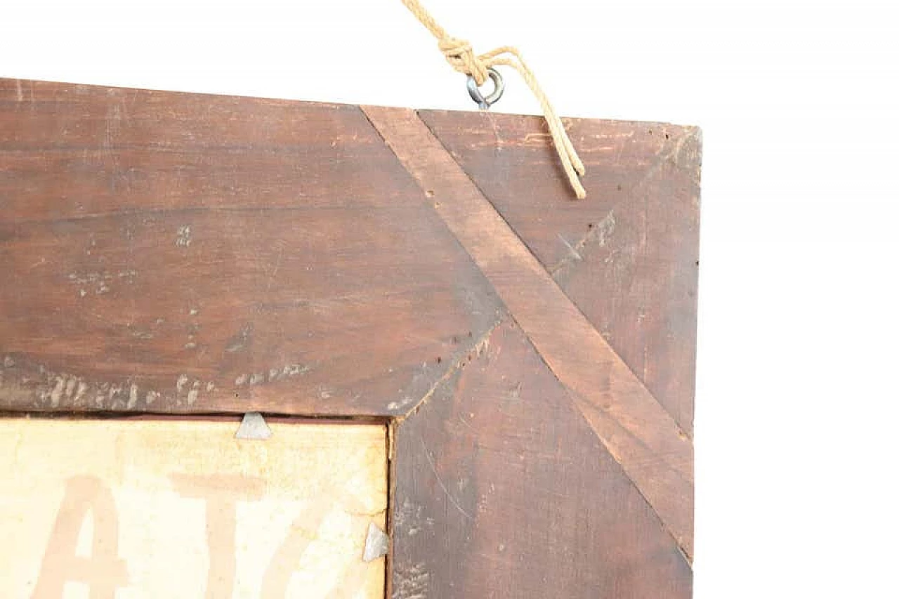 Specchio  in noce intarsiata Carlo X, sec. XIX 1114583