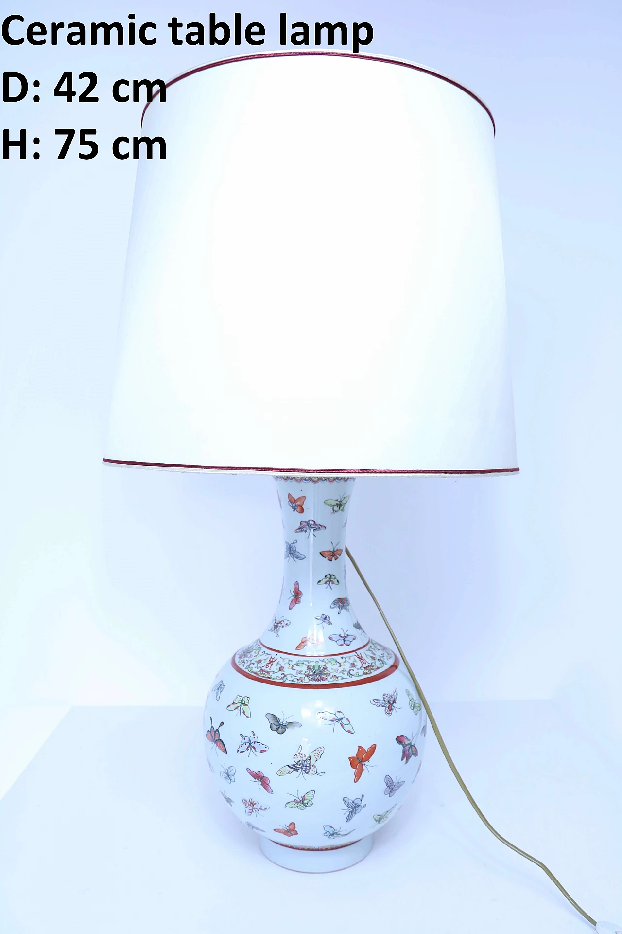 Lampada in ceramica orientale 1114907