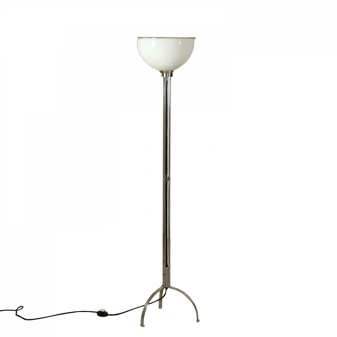 Floor lamp with opaline glass, 80's 1115320