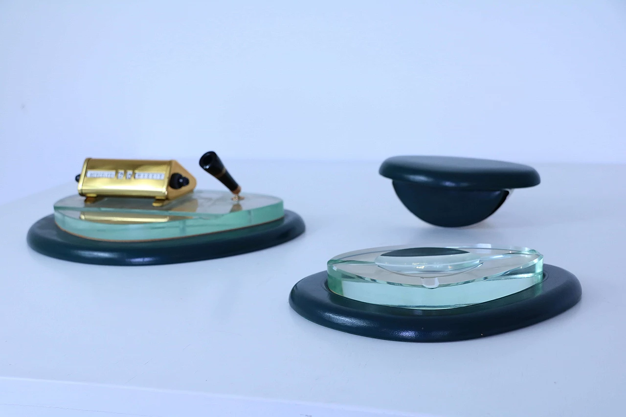 Desk set organizer by FontanaArte, 70s 1115613