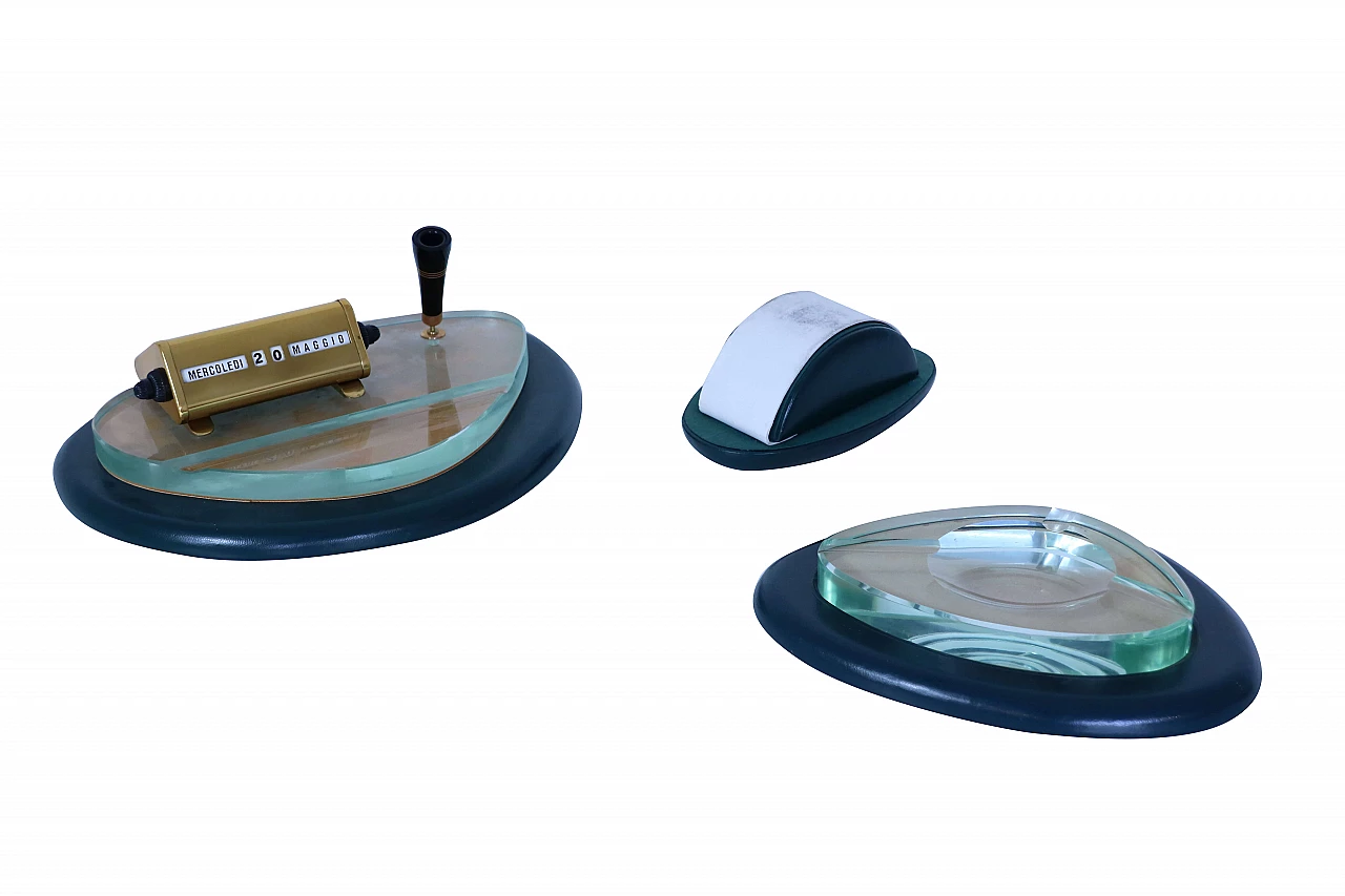 Desk set organizer by FontanaArte, 70s 1115877