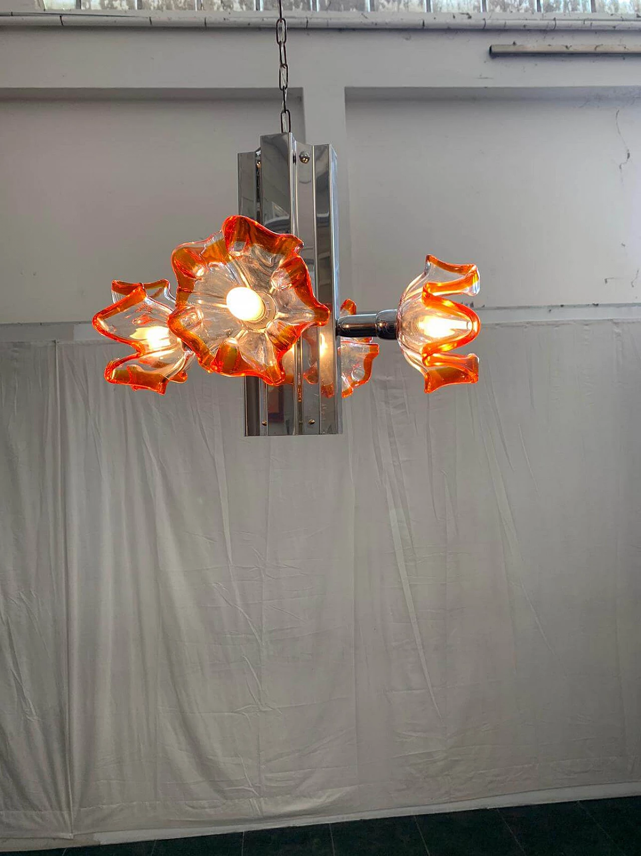 Ceiling Lamp from Mazzega, 1970s 1116125