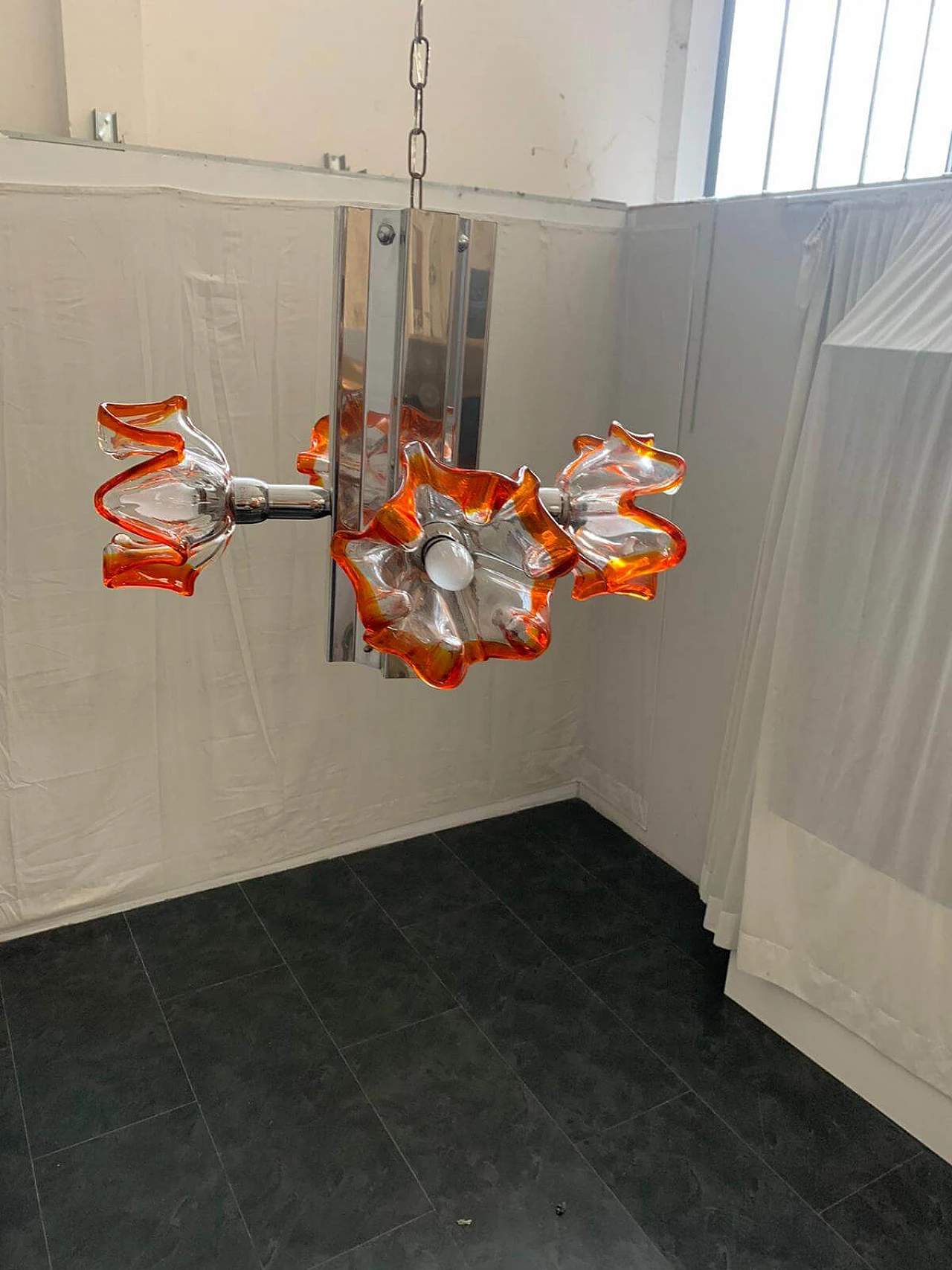 Ceiling Lamp from Mazzega, 1970s 1116127