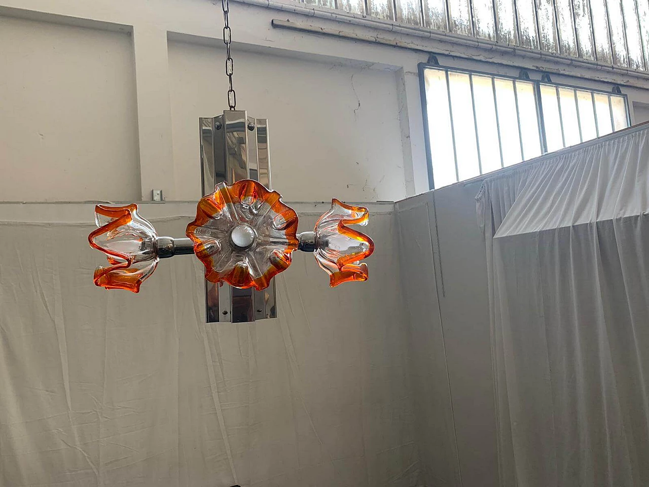 Ceiling Lamp from Mazzega, 1970s 1116128