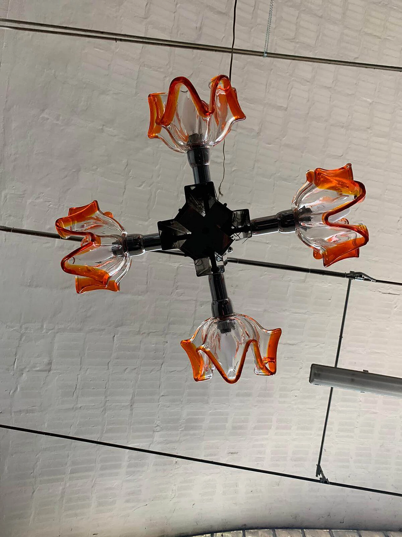 Ceiling Lamp from Mazzega, 1970s 1116129