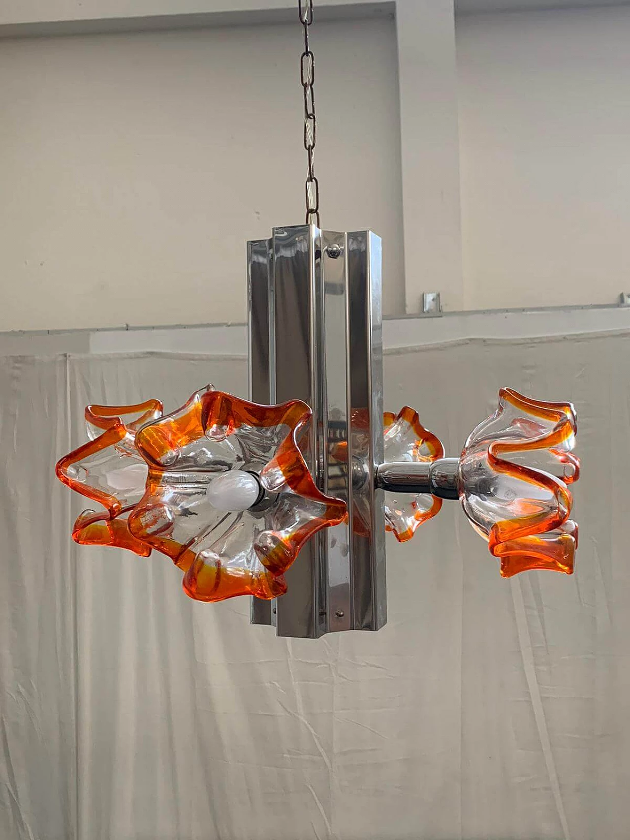 Ceiling Lamp from Mazzega, 1970s 1116130