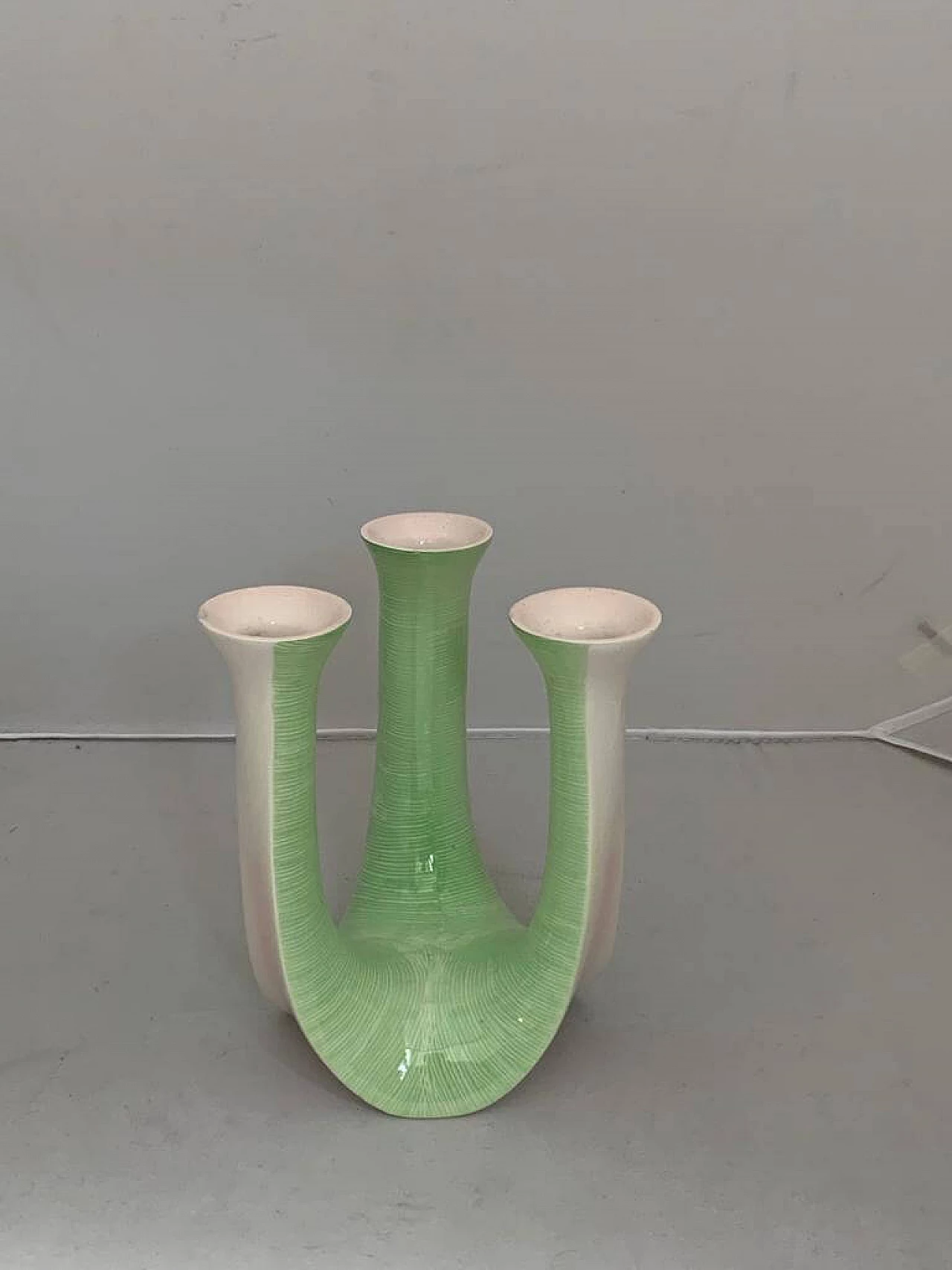 Candeliere italiano in ceramica di Vibi, anni '50 1116205