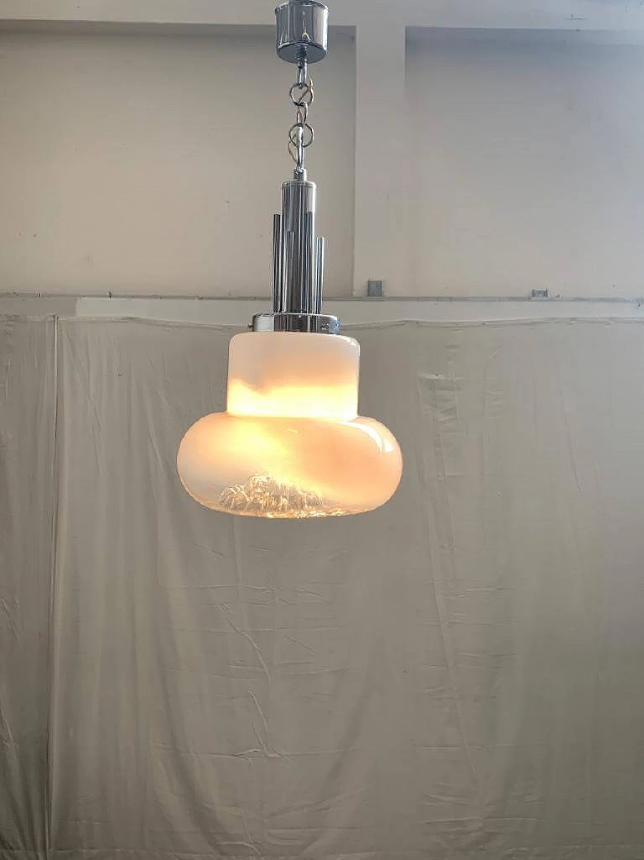 Pendant lamp by Mazzega, 70s 1116223