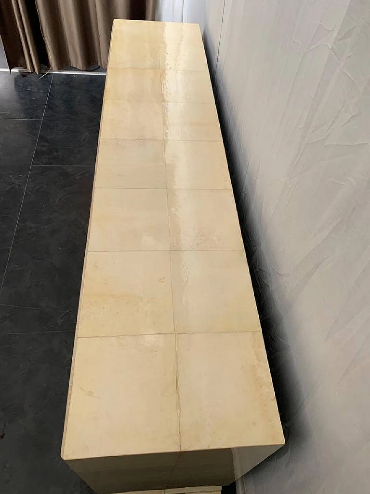 Art Deco Italian parchment sideboard, 1930s 1116267