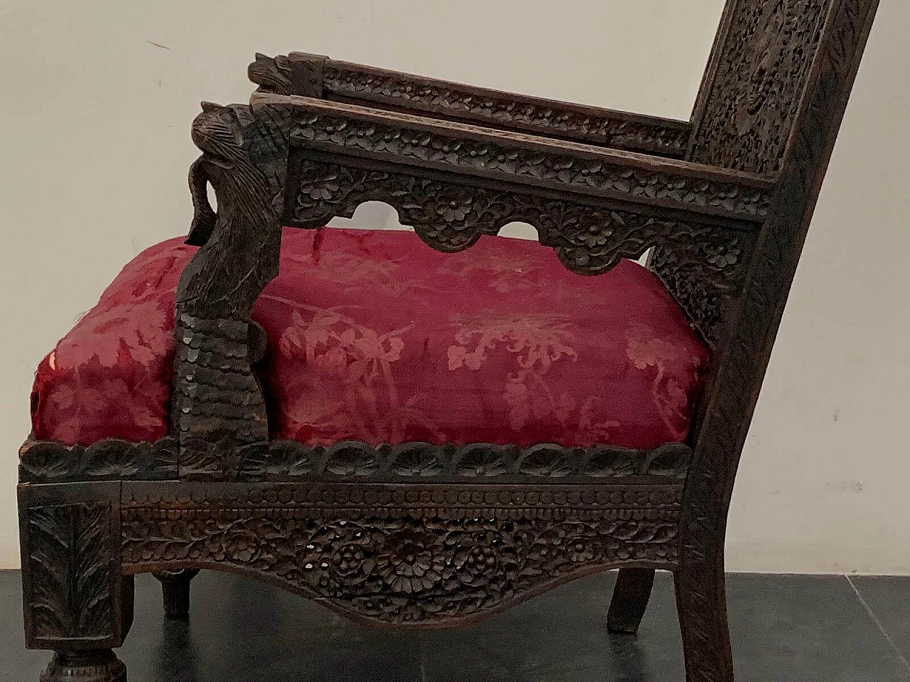 Poltrone coloniale antica 1116547