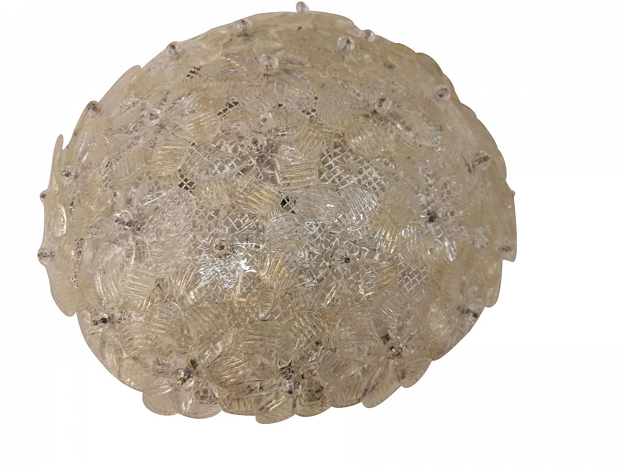 Mid-century ceiling light by Barovier 1116765