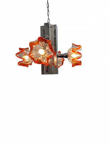 Ceiling Lamp from Mazzega, 1970s