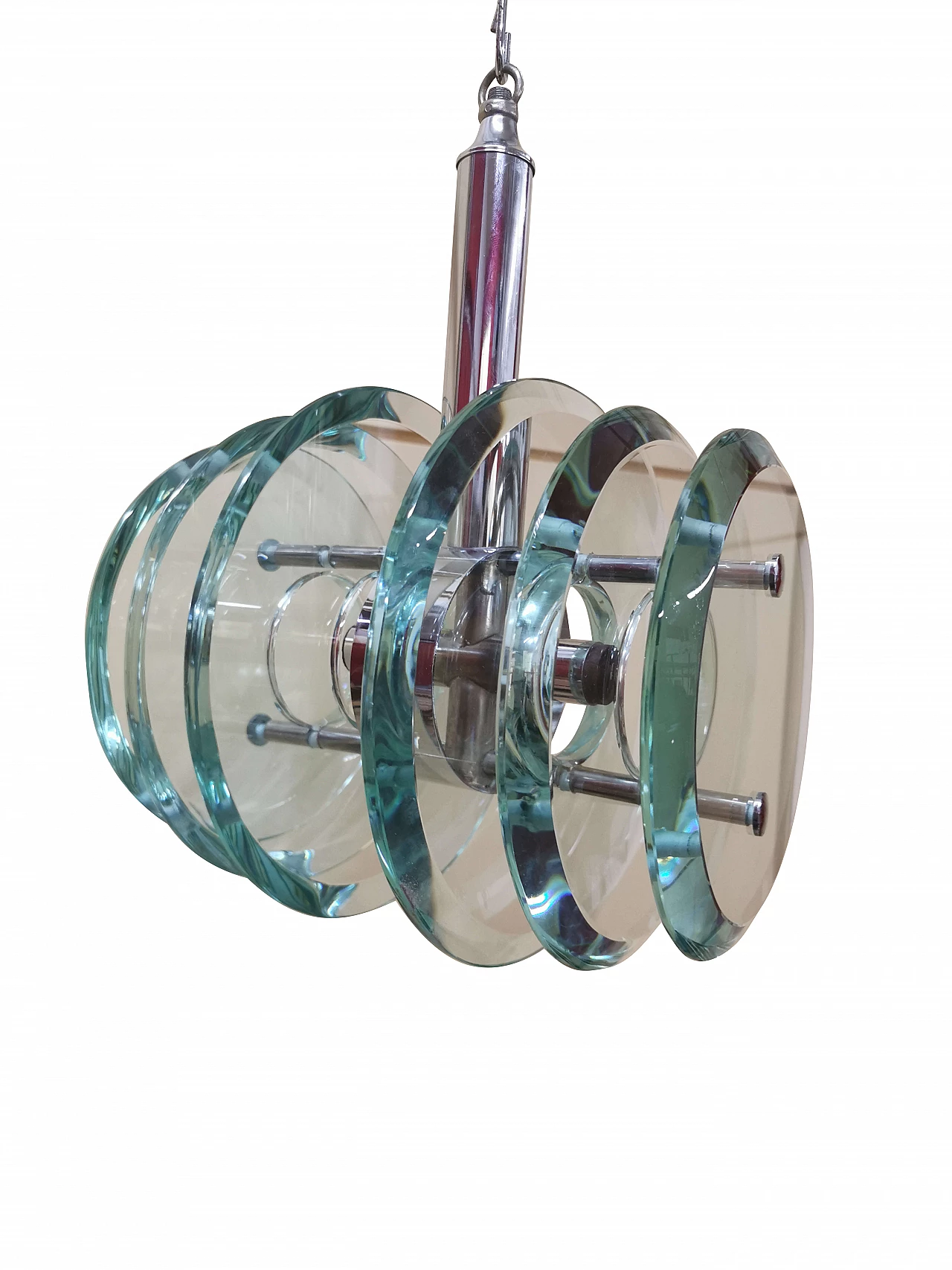 Lampadario da soffitto in vetro, stile FontanaArte 1116956