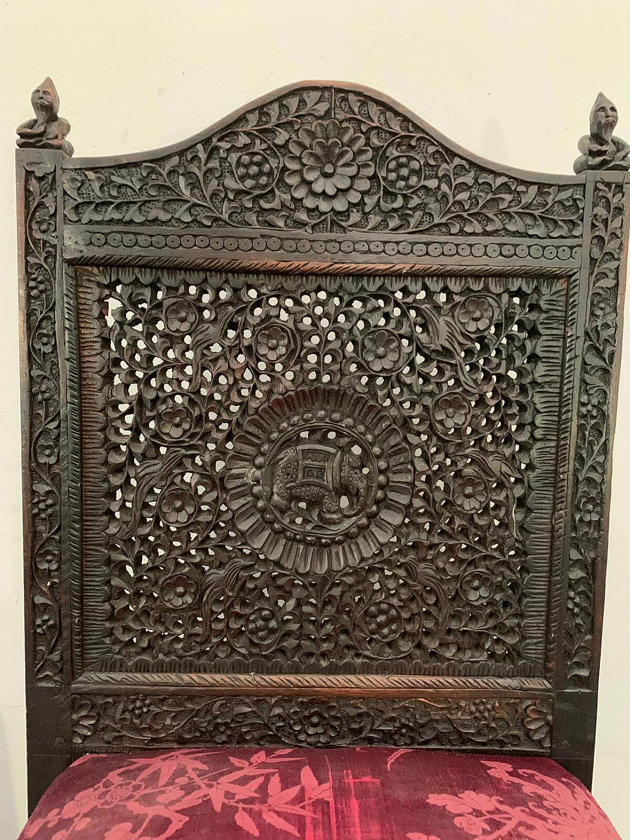 Coppia di sedie da pranzo coloniali, '800 1117819