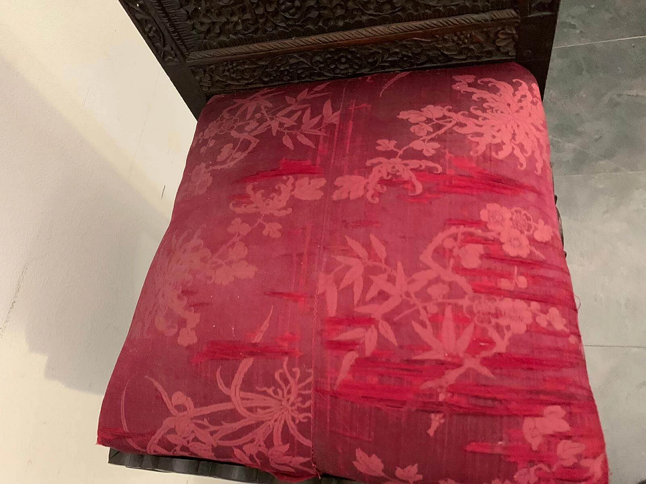 Coppia di sedie da pranzo coloniali, '800 1117824