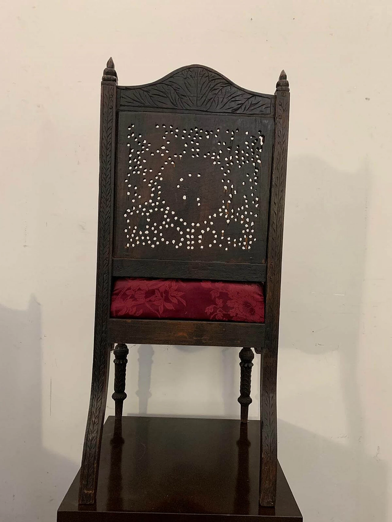 Coppia di sedie da pranzo coloniali, '800 1117825