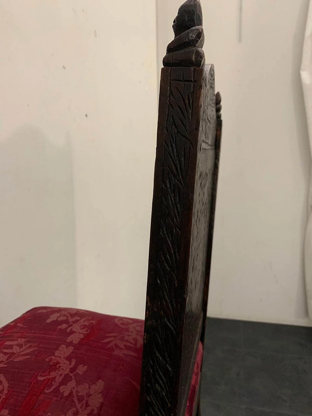 Coppia di sedie da pranzo coloniali, '800 1117827