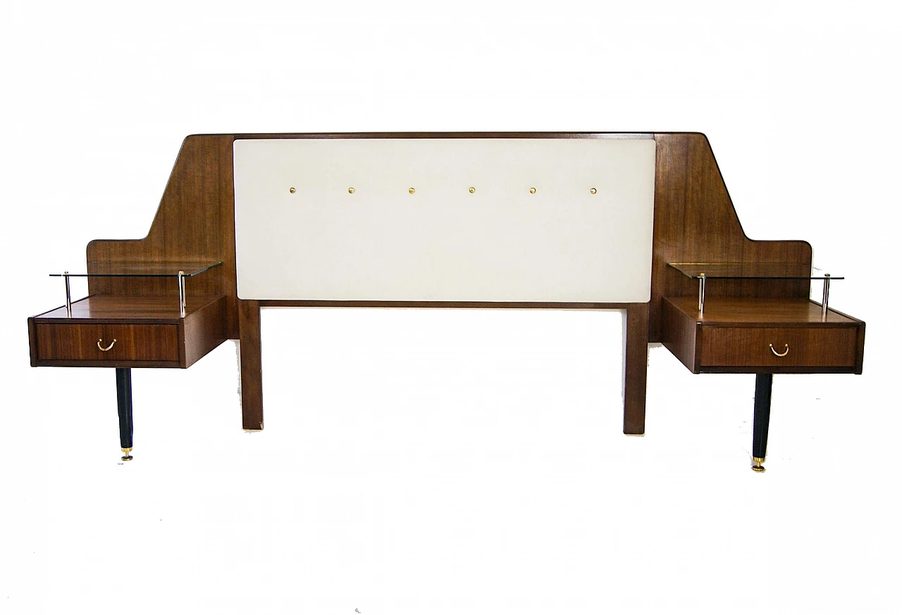 Testiera da letto in teak di E Gomme per G Plan, anni '60 1118290