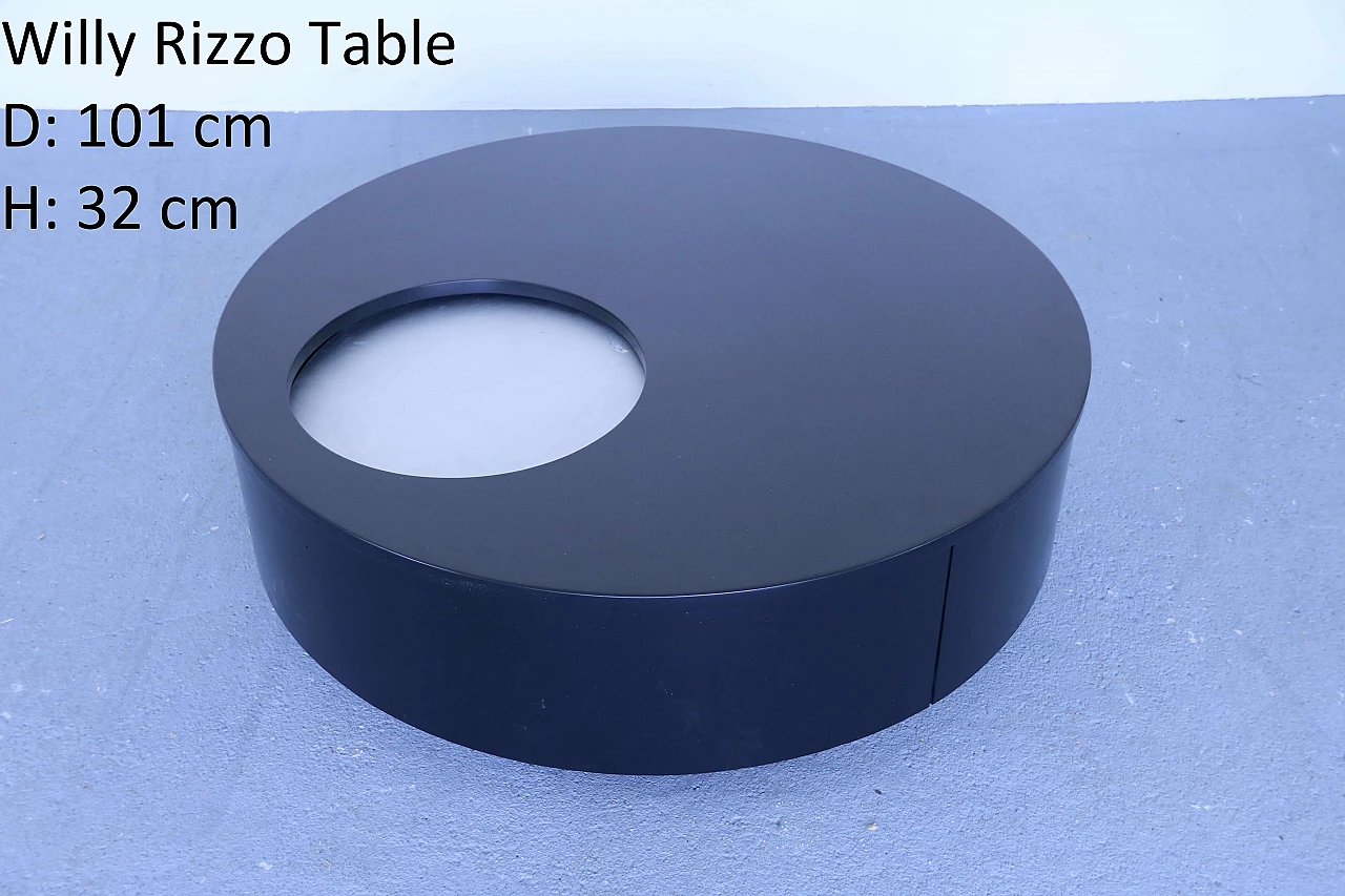 Tavolino bar nello stile di Willy Rizzo, anni '70 1118373