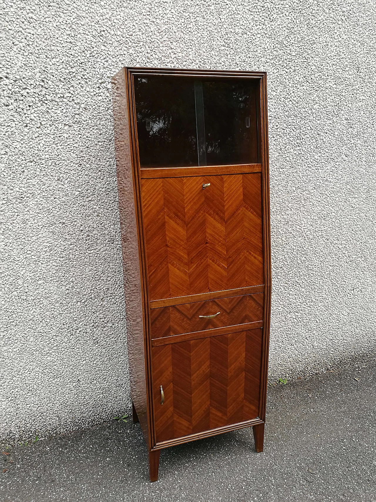 Walnut bar cabinet, 50s 1118515