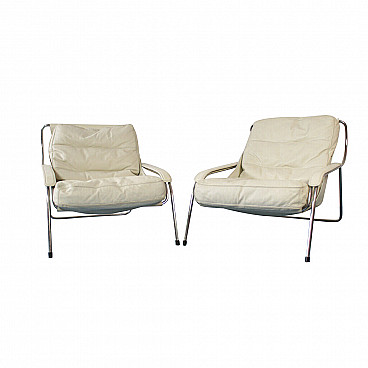 Pair of Maggiolina armchairs by Marco Zanuso for Zanotta, 1947