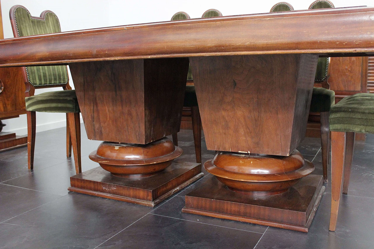 Set completo per sala da pranzo in palissandro di Jaque Kleine, 1943 1119562