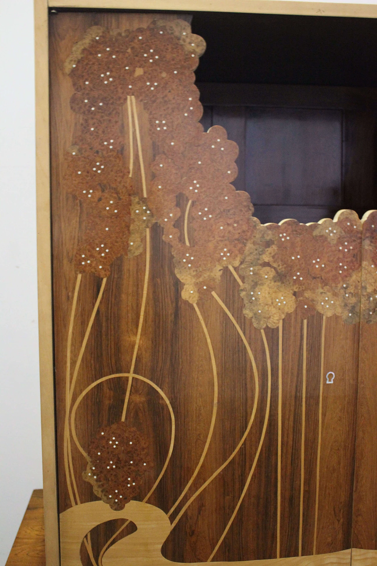 Secretaire in rosewood Art Nouveau style, 1940s 1119962