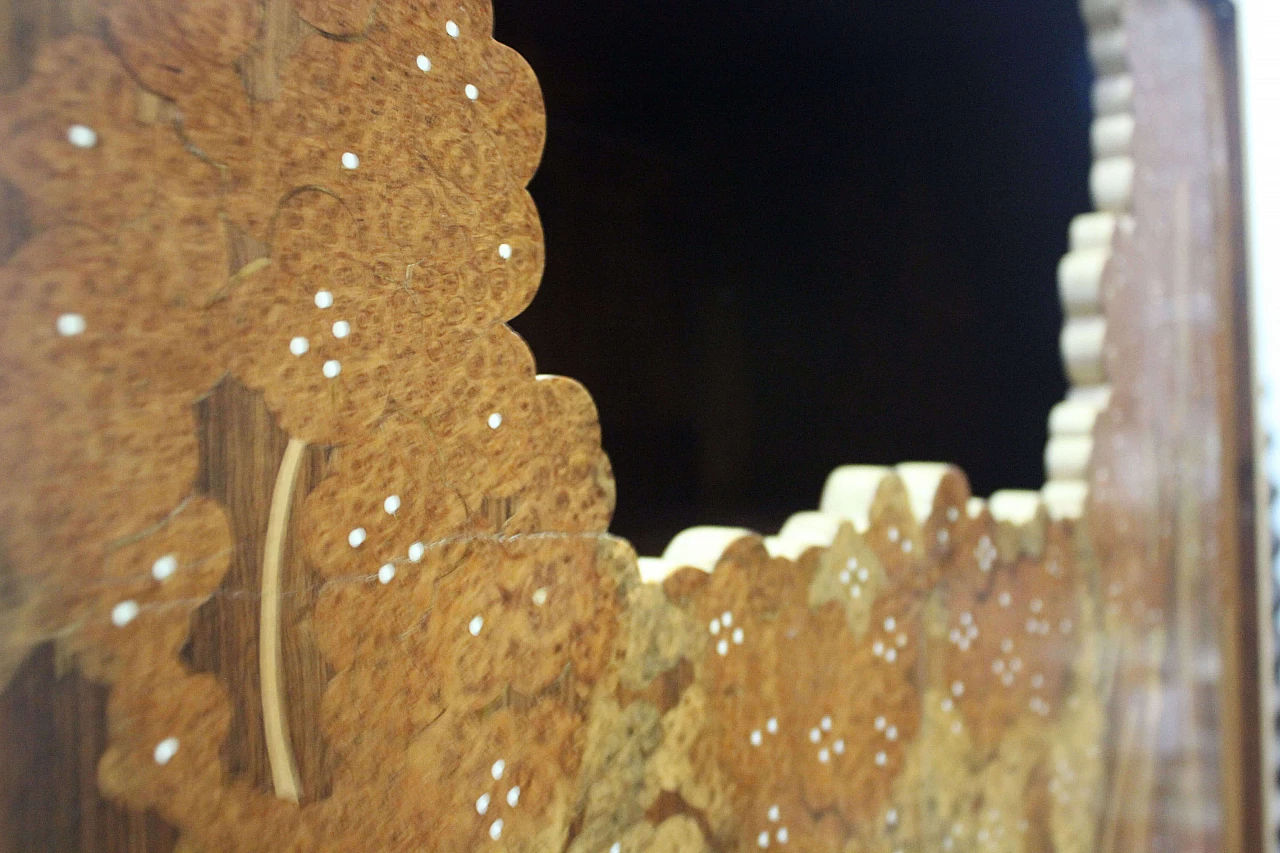 Secretaire in rosewood Art Nouveau style, 1940s 1119968