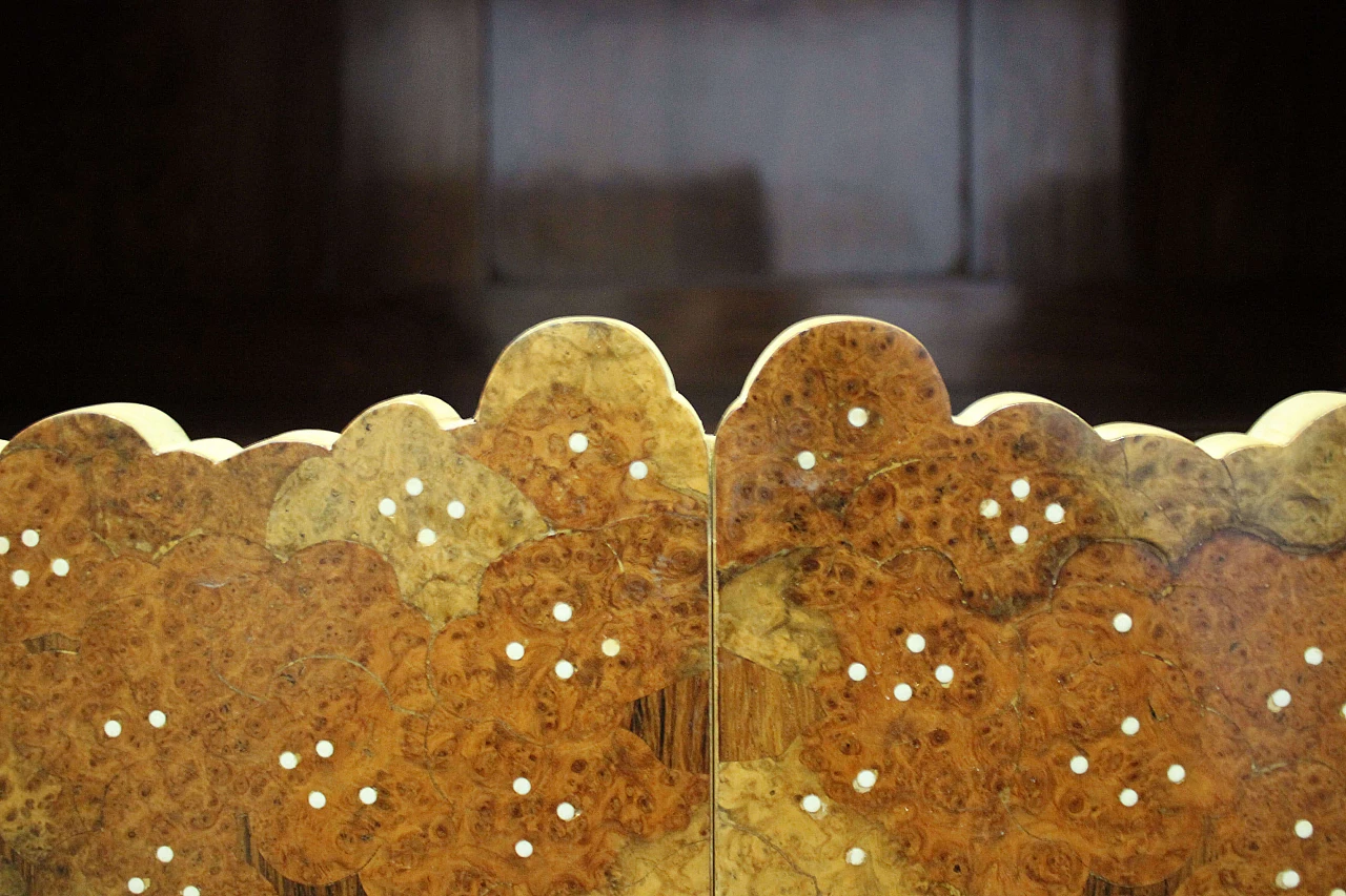 Secretaire in rosewood Art Nouveau style, 1940s 1119973