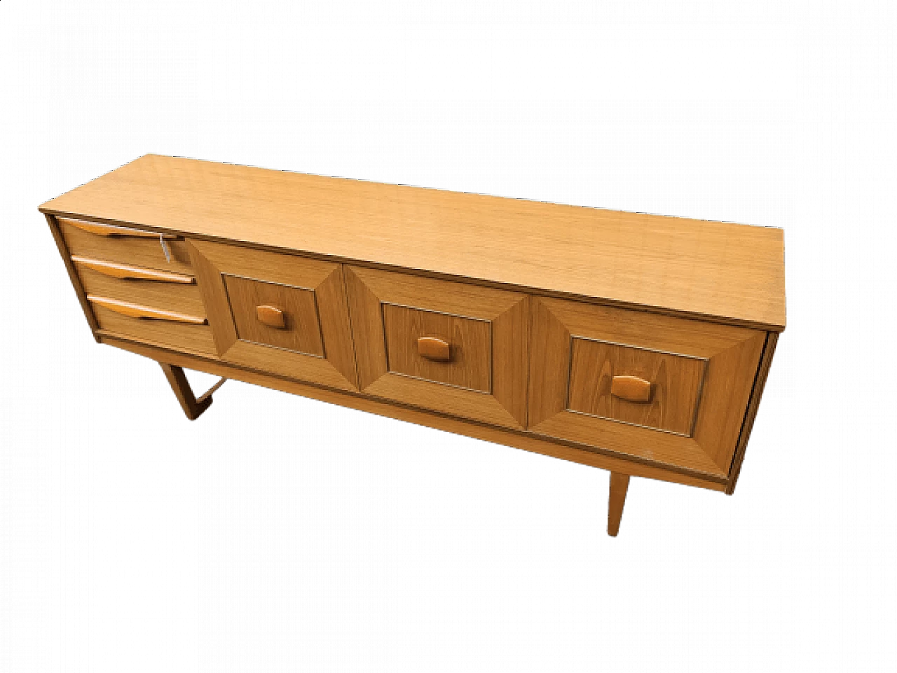 Credenza inglese in legno, anni '50 1120346
