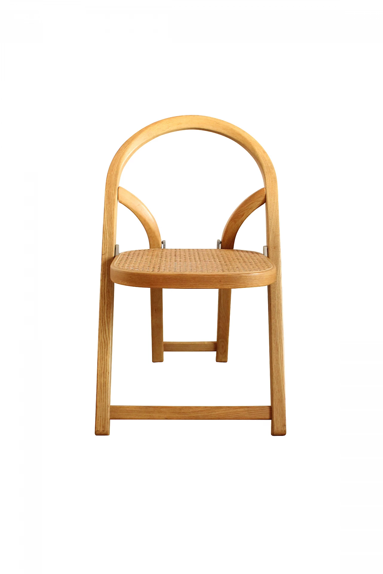 Pair of folding chairs Arca by Gigi Sabadin for Crassevig 1120560