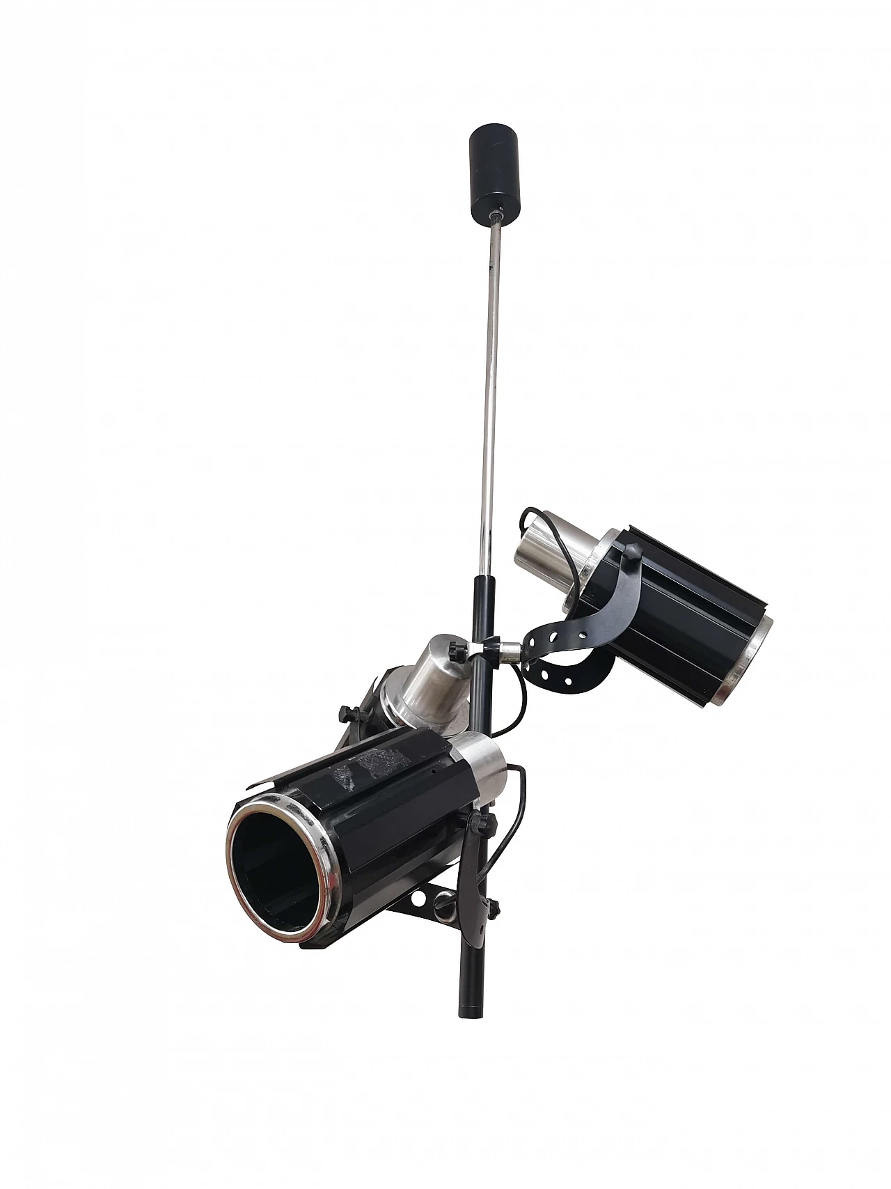 Metal chandelier with spotlights, 1970's 1121983