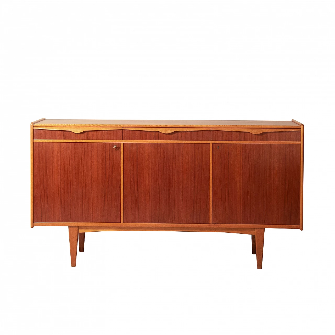 Swedish teak and oak sideboard, 1960s 1123247