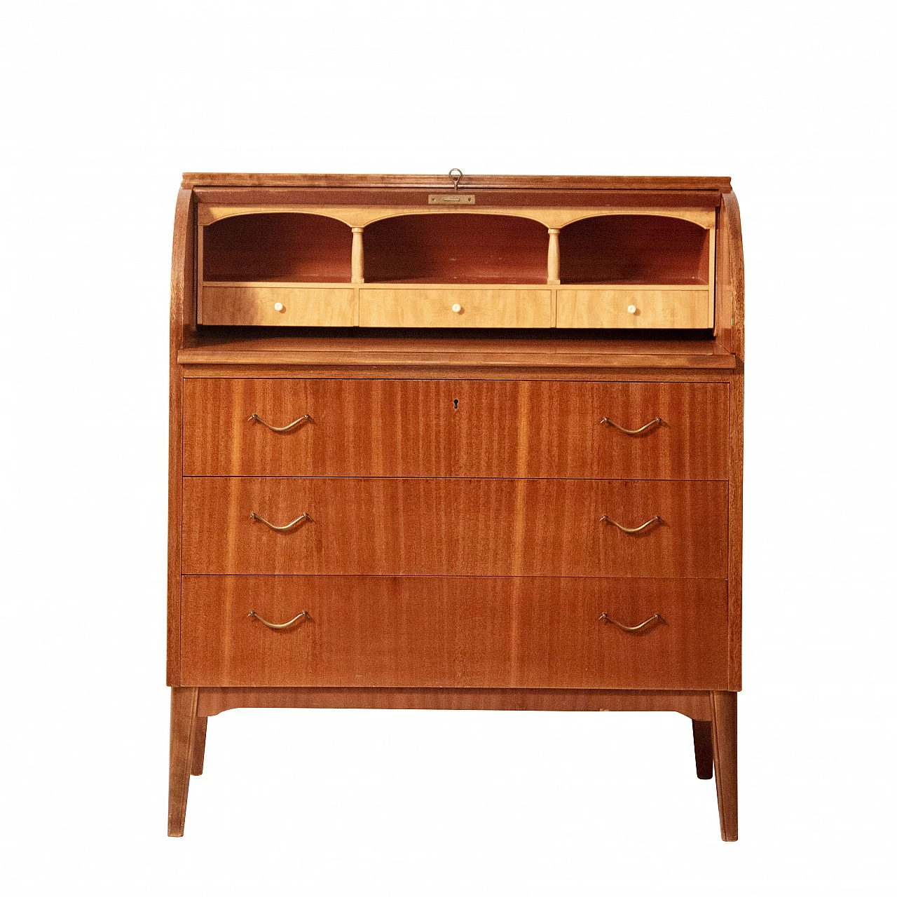 Secretaire with pull-out desk, 60s 1123291
