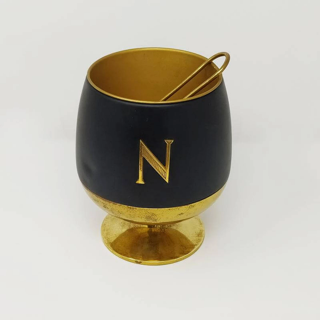 Brass Cocktail Set designed by Aldo Tura for Napoleon Cognac, Italy, 60s 1123440
