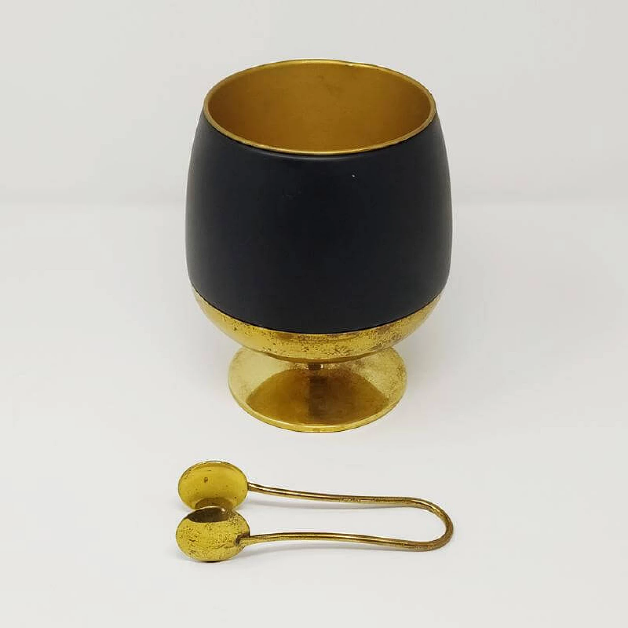 Brass Cocktail Set designed by Aldo Tura for Napoleon Cognac, Italy, 60s 1123442