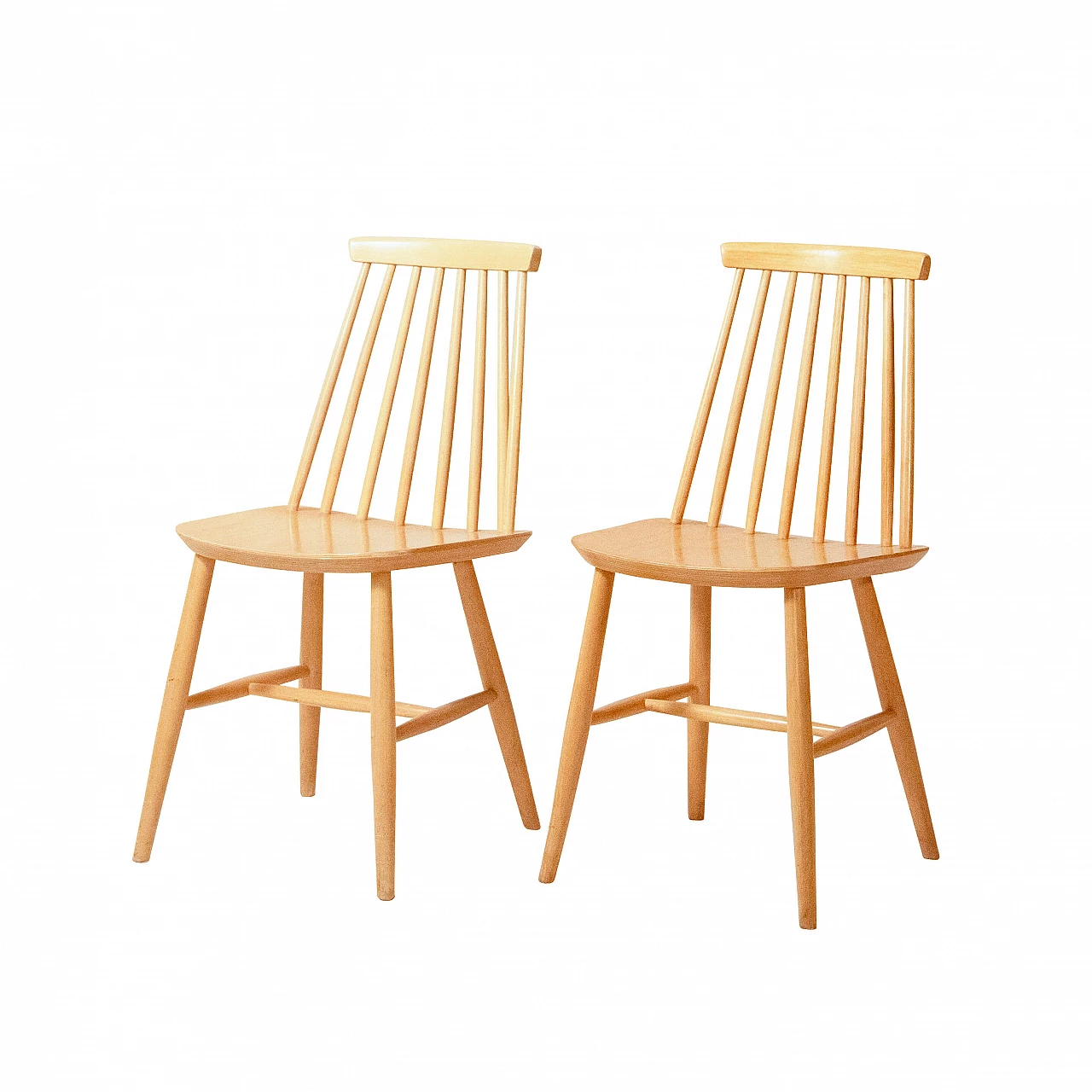 Coppia di sedie in legno Pinnstolar 1123654