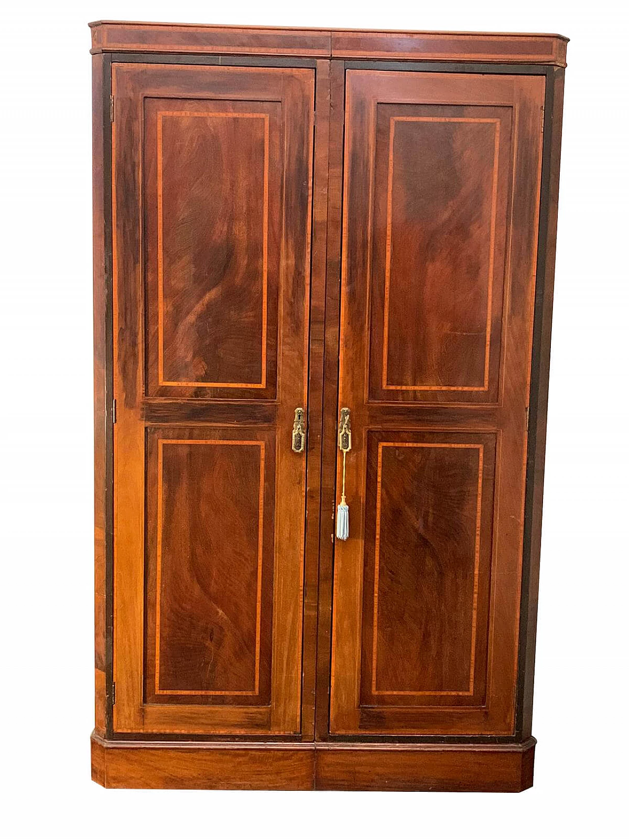 19th century mahogany wardrobe 1123667