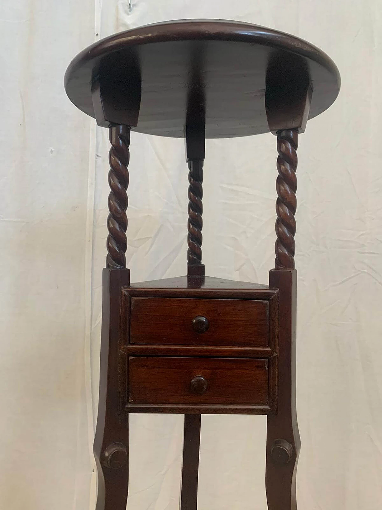 19th century mahogany plant carrier with drawers 1123817