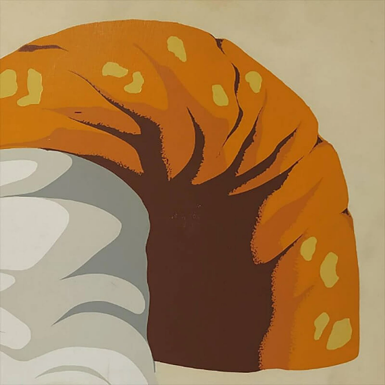 Serigraphy Cane da Tabacco by Armando Testa, 1970s 1123949