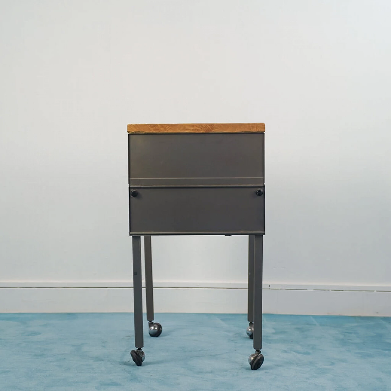 Foldable archive cabinet with wheels, 80s 1124738