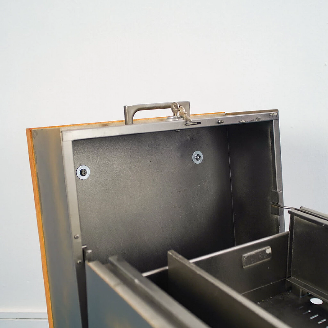 Foldable archive cabinet with wheels, 80s 1124740