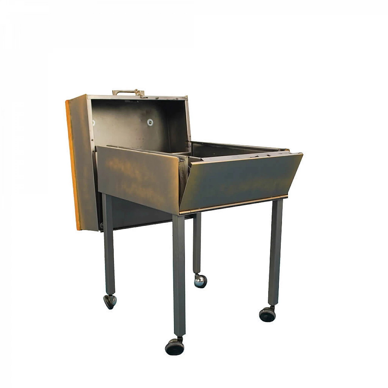 Foldable archive cabinet with wheels, 80s 1124826