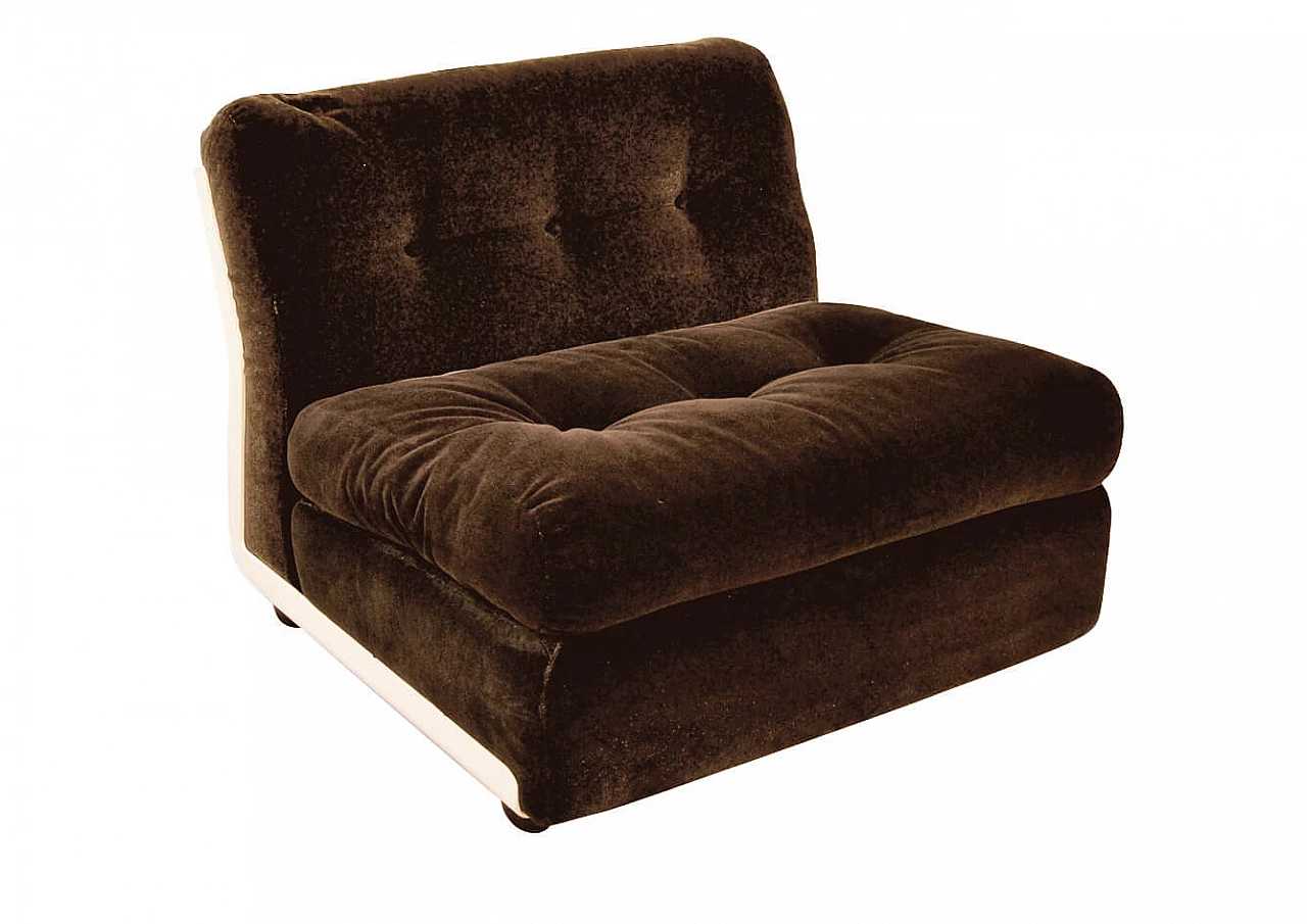 Pair of armchair Amanta by Mario Bellini for C&B Italia, 1973 1125066