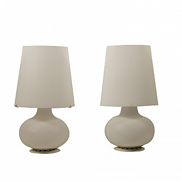 Pair of Max Ingrand lamps for FontanaArte