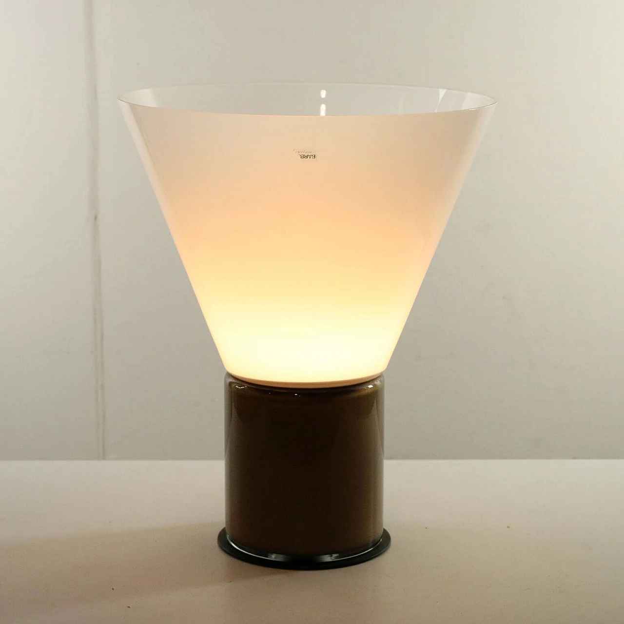 Barbini Murano glass table lamp, 1980s 1125868