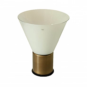 Barbini Murano glass table lamp, 1980s