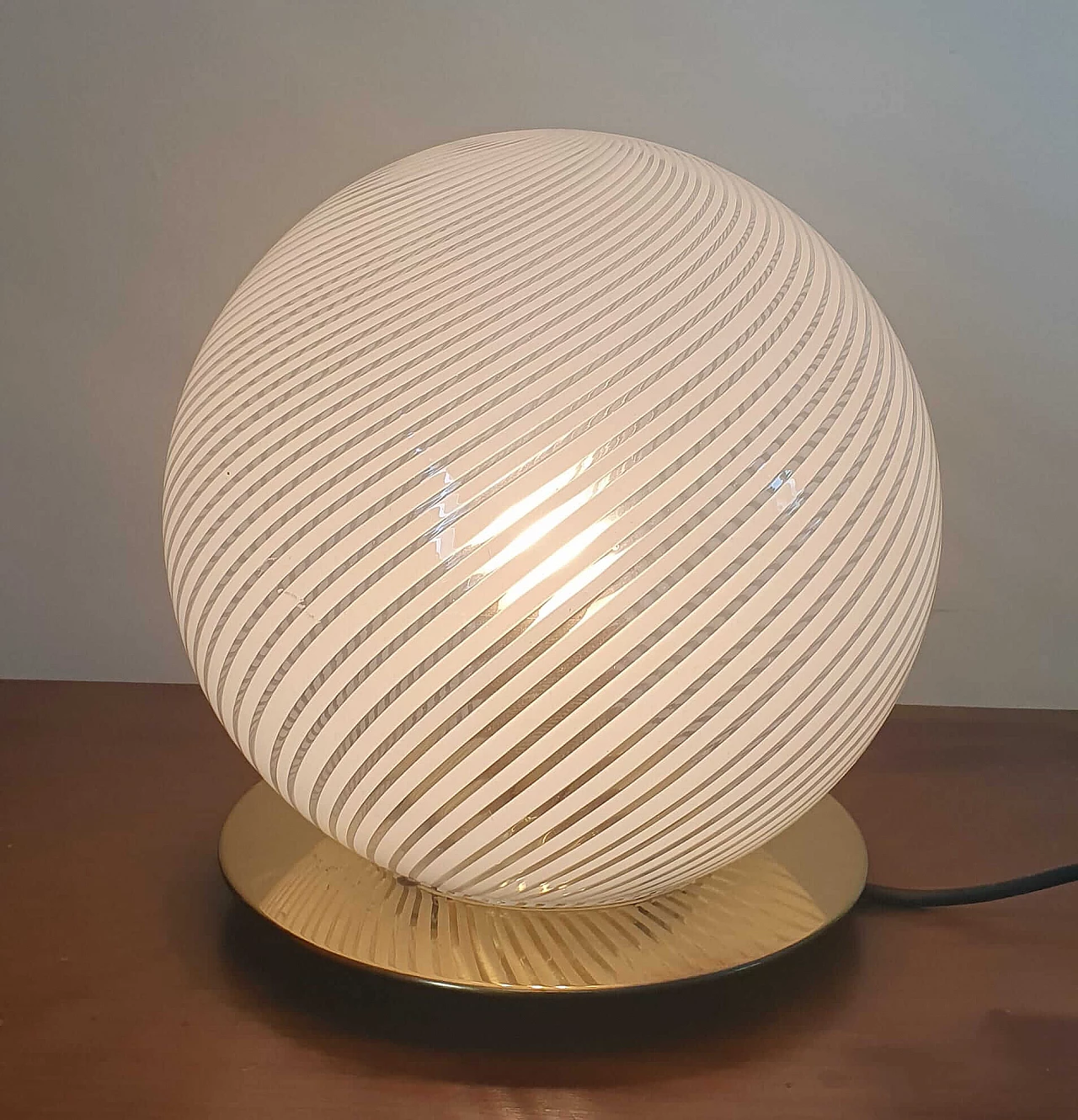 Coppia di lampade da tavolo Venini 1126232